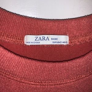 Zara rush colored top